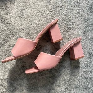 Pink Kitten Heels Size 8.5